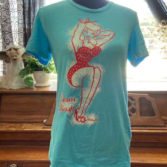 Pinup Couture Tops - Ultra RARE Pinup Girl Micheline tee XL
